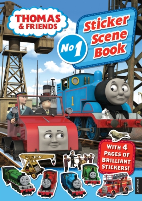 Thomas & Friends: Sticker Scene Book, Paperback / softback Book