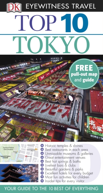 DK Eyewitness Top 10 Travel Guide: Tokyo, Paperback Book