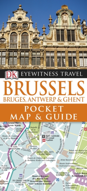 DK Eyewitness Pocket Map and Guide: Brussels, Paperback / softback Book