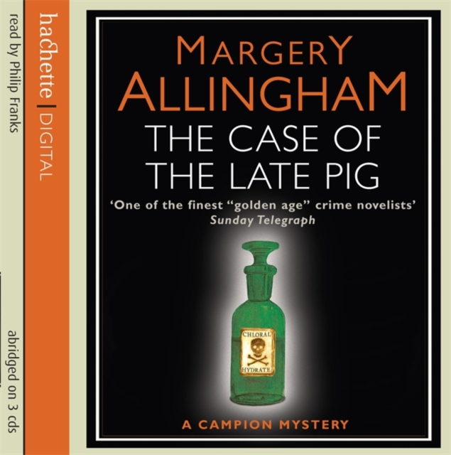 The Case Of The Late Pig, CD-Audio Book
