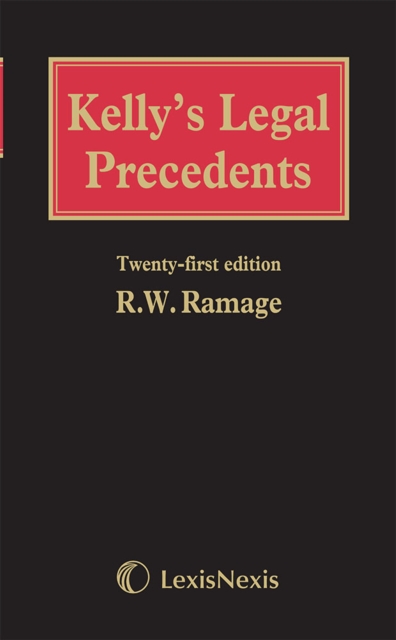 Kelly's Legal Precedents : Includes Mainwork and Supplement to the 21st edition, Mixed media product Book
