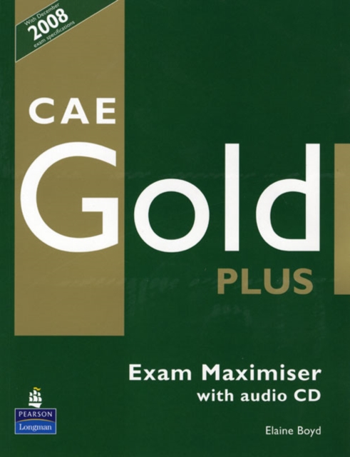 CAE Gold Plus Maximiser and CD No Key Pack, Mixed media product Book