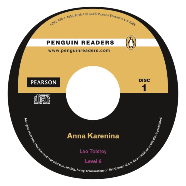 "Anna Karenina" Book/CD Pack, Mixed media product Book