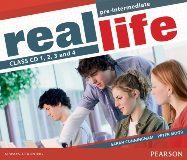 Real Life Global Pre-Intermediate Class CD 1-4, CD-ROM Book