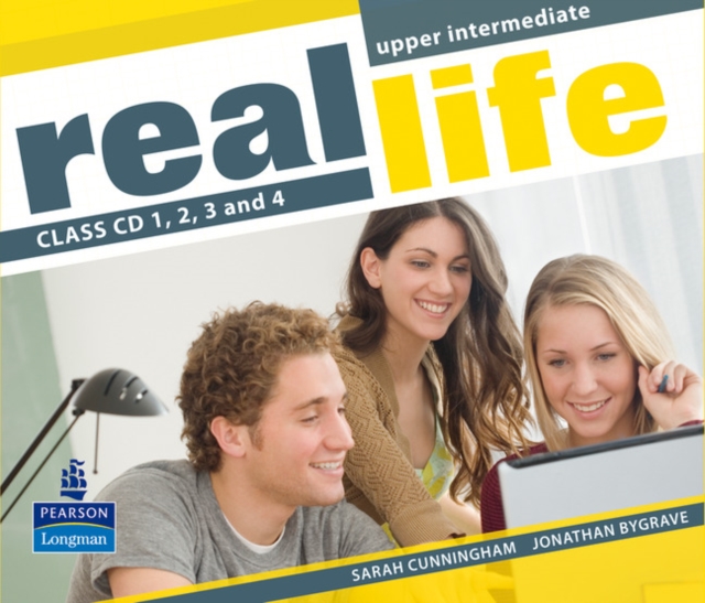 Real Life Global Upper Intermediate Class CDs 1-4, CD-ROM Book