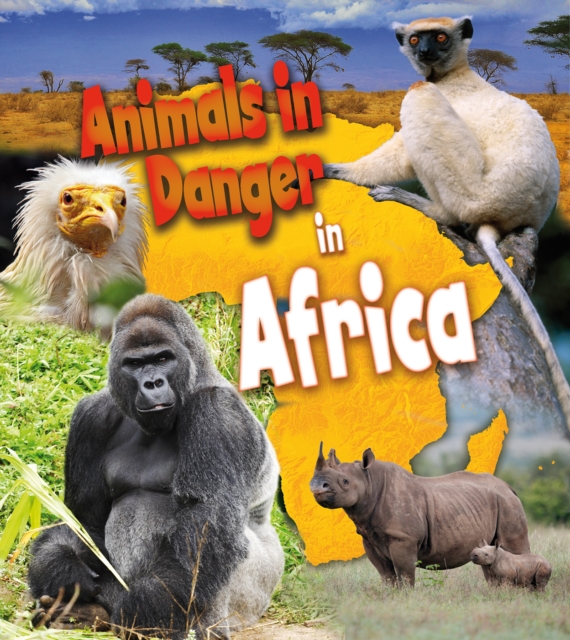 Animals in Danger in Africa, Paperback Book