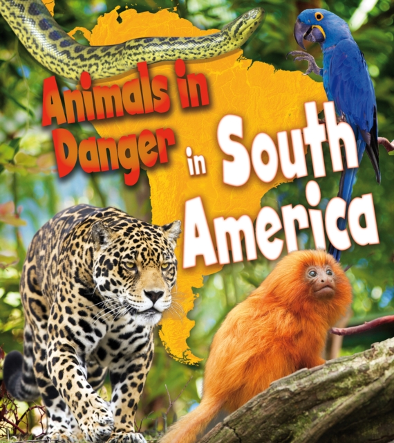 Animals in Danger in South America, Paperback / softback Book