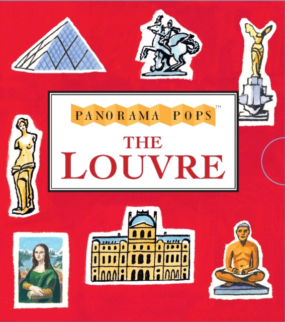 The Louvre: Panorama Pops, Hardback Book