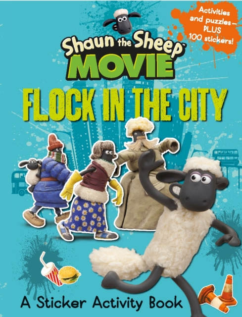 Shaun the Sheep Movie - Flock in the City Sticker Activity Book, Paperback / softback Book