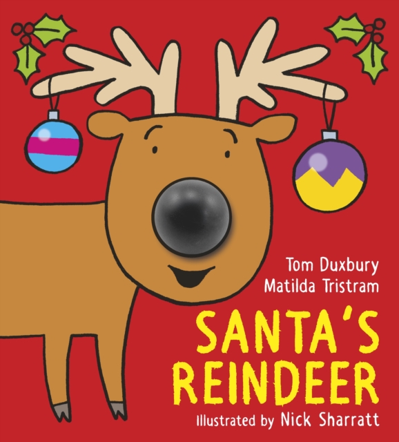 Santa's Reindeer, Hardback Book