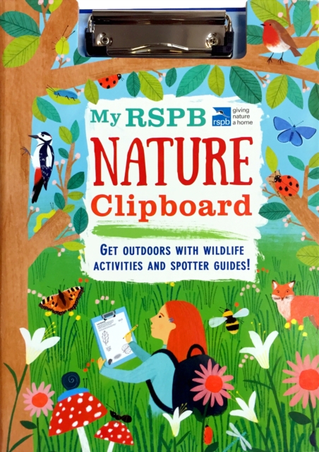 My RSPB Nature Clipboard, Hardback Book