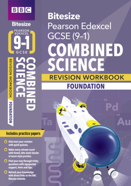 BBC Bitesize Edexcel GCSE (9-1) Combined Science Foundation Revision Workbook - 2023 and 2024 exams, Paperback / softback Book