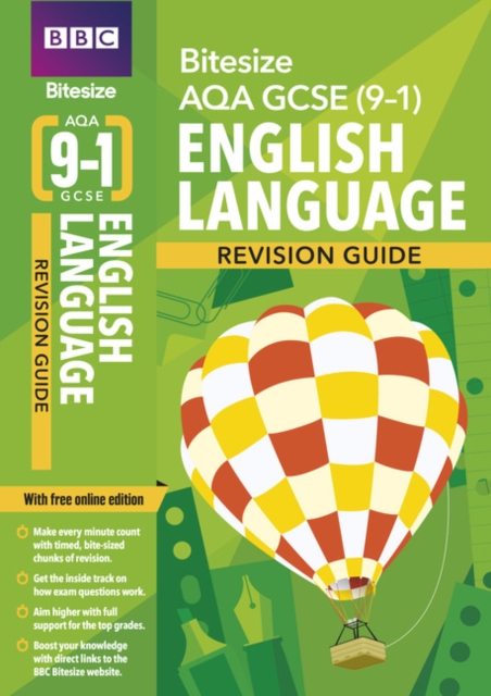 BBC Bitesize AQA GCSE (9-1) English Language Revision Guide inc online edition - 2023 and 2024 exams, Multiple-component retail product Book
