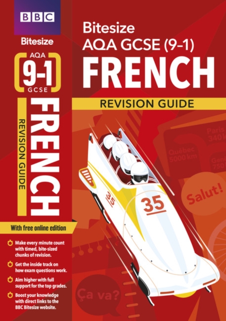BBC Bitesize AQA GCSE (9-1) French Revision Guide inc online edition - 2023 and 2024 exams, Multiple-component retail product Book