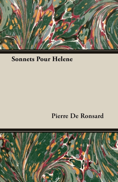 Sonnets Pour Helene, Paperback / softback Book