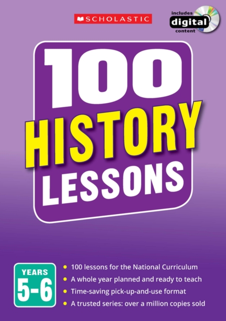 100 History Lessons: Years 5-6, Multiple-component retail product, part(s) enclose Book