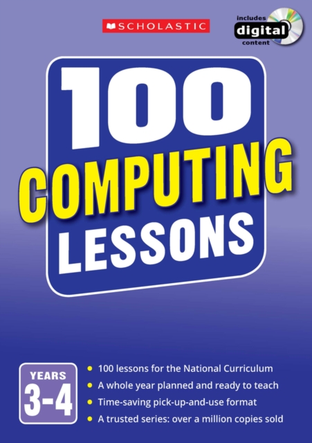 100 Computing Lessons: Years 3-4, Mixed media product Book