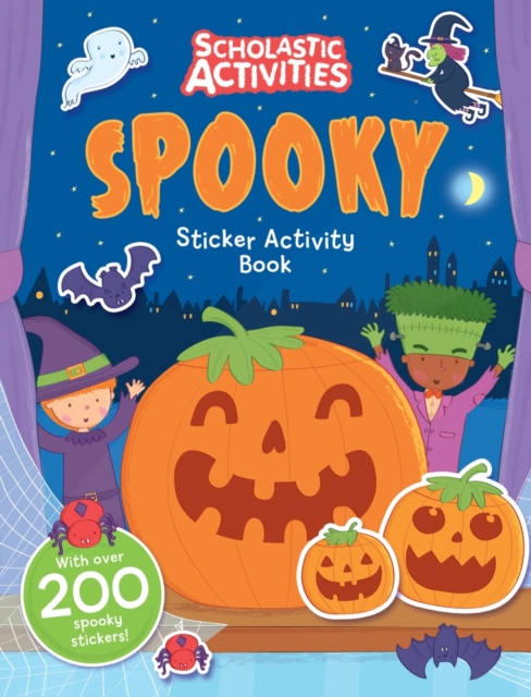 Spooky Sticker Activity Book, Paperback Book
