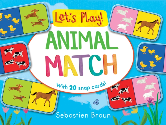 Let's Play! Animal Match, Board book Book