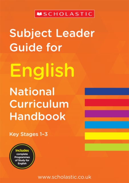 Subject Leader Guide for English - Key Stage 1-3, EPUB eBook