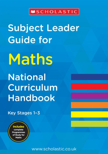 Subject Leader Guide for Maths - Key Stage 1-3, EPUB eBook