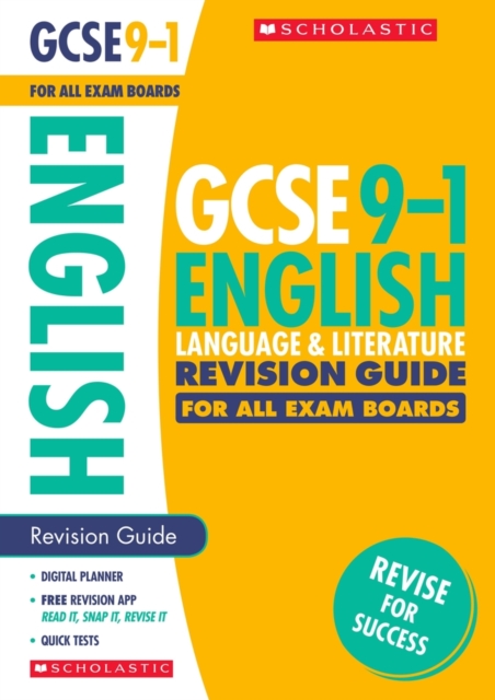 English Language and Literature Revision Guide for All Boards, Paperback / softback Book