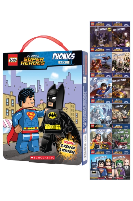 LEGO DC Superheroes: Phonics Box Set 2, Paperback / softback Book