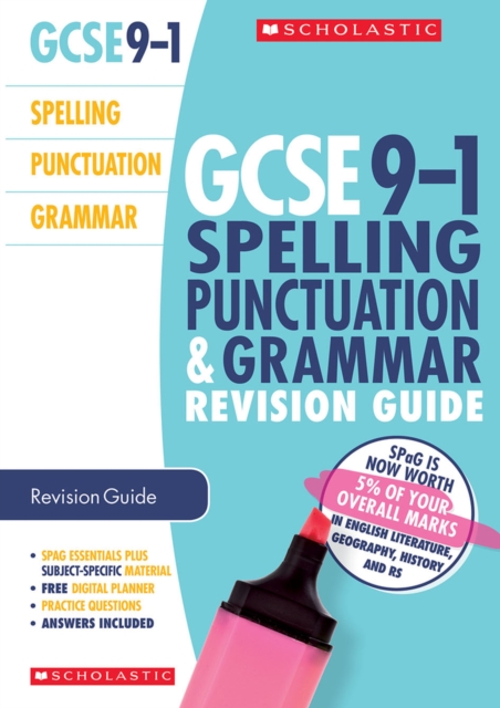 Spelling, Punctuation and Grammar Revision Guide for All Boards, Paperback / softback Book