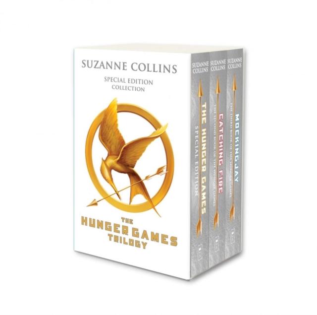 Hunger Games Trilogy (white anniversary boxed set), Paperback Book