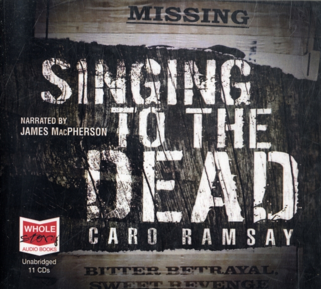 Singing to the Dead, CD-Audio Book