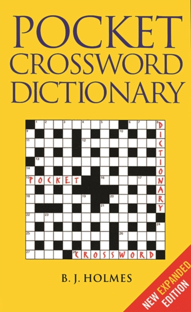 Pocket Crossword Dictionary, PDF eBook