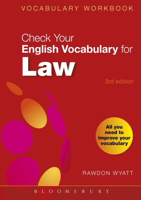 Check Your English Vocabulary for Law : All You Need to Improve Your Vocabulary, PDF eBook
