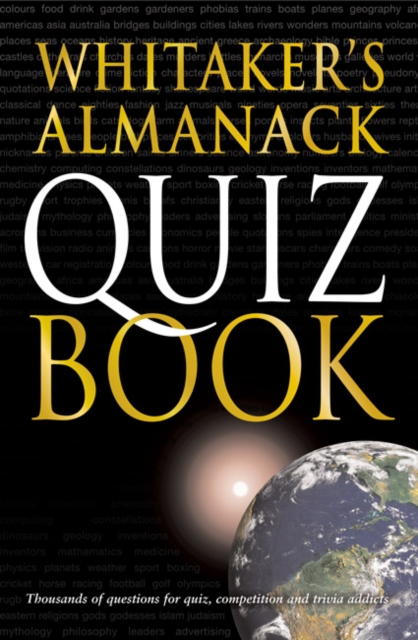 Whitaker's Almanack Quiz Book, Paperback / softback Book