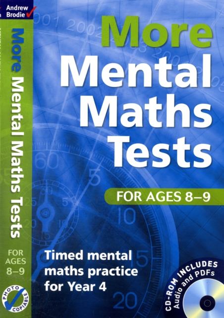 More Mental Maths Tests for Ages 8-9 : Timed Mental Maths Practice for Year 4, Mixed media product Book