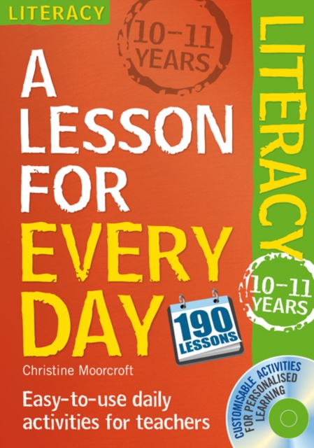 Lesson for Every Day: Literacy Ages 10-11, Multiple-component retail product Book