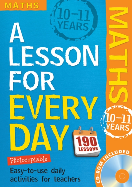 Lesson for Every Day: Maths Ages 10-11, Multiple-component retail product Book