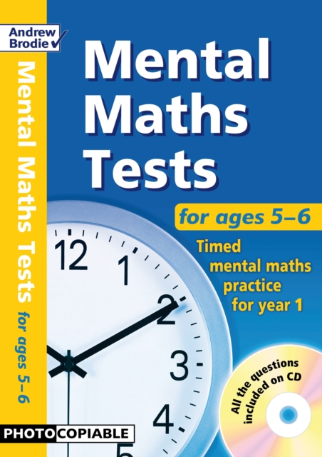 Mental Maths Tests for ages 5-6, Multiple-component retail product Book