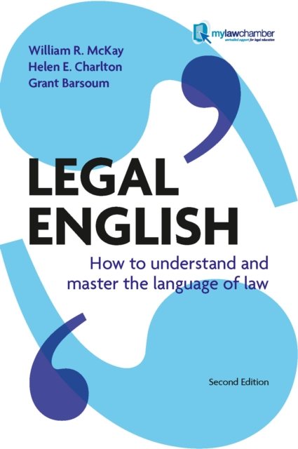 Legal English : How to Understand and Master the Language of Law, PDF eBook