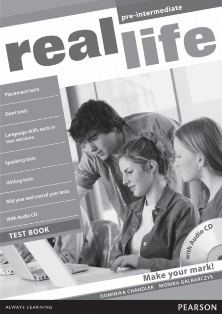 Real Life Glbl Pre-Int TestBk&CD Pk, Multiple-component retail product Book