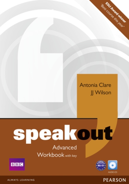 Speakout Advanced Workbook with Key and Audio CD Pack, Mixed media product Book