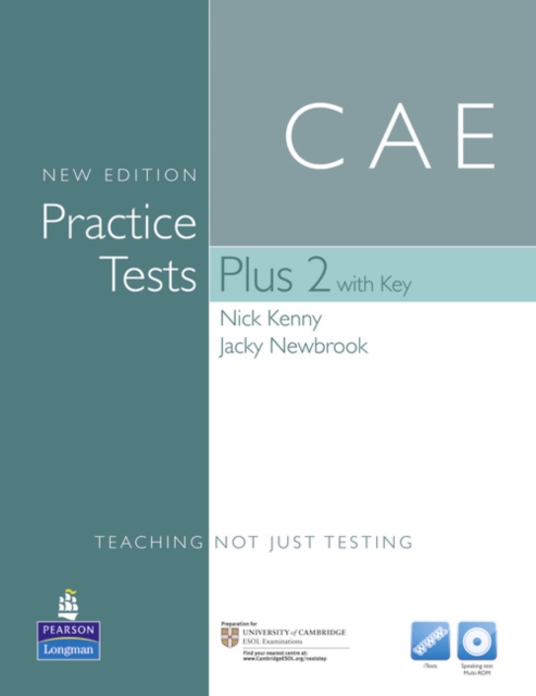 Practice Tests Plus CAE 2 New Edition with key for pack, Mixed media product Book