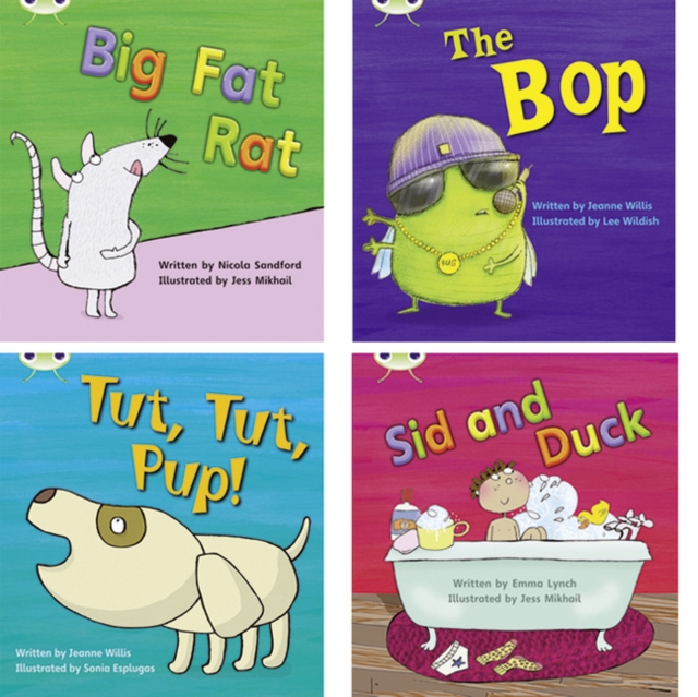 Learn to Read at Home with Bug Club Phonics: Pack 2 (Pack of 4 fiction books), Multiple-component retail product Book