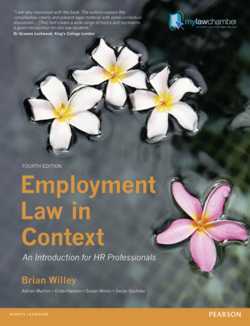 Employment Law in Context : An Introduction for HR Professionals, Paperback / softback Book