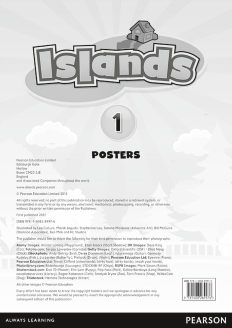 Islands Level 1 Posters for Pack, Poster Book