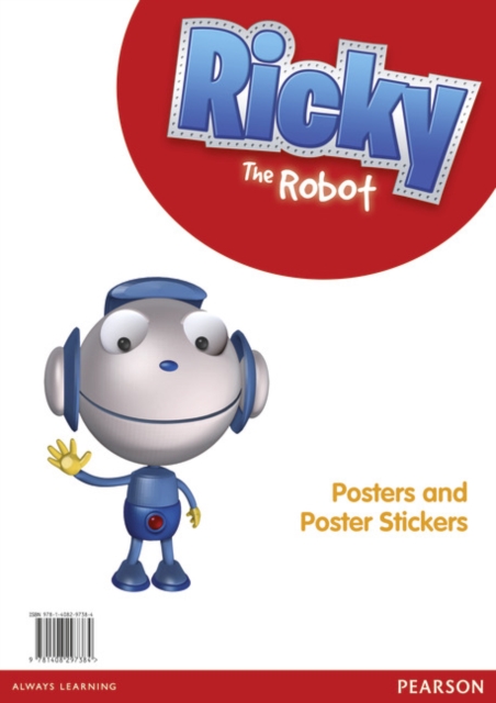 Ricky The Robot Poster and Sticker Pack, Mixed media product Book