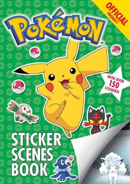 The Official Pokemon Sticker Scenes Book, Paperback / softback Book