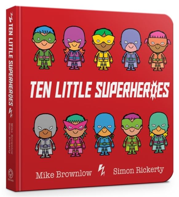 Ten Little Superheroes Board Book, Board book Book