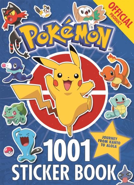 The Official Pokemon 1001 Sticker Book, Paperback / softback Book