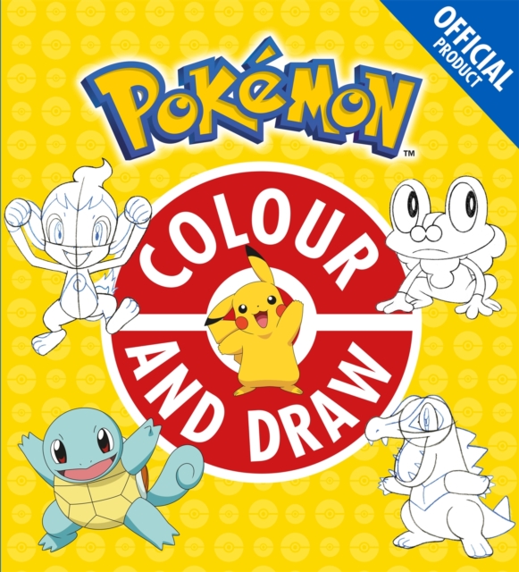 The Official Pokemon Colour and Draw, Paperback / softback Book