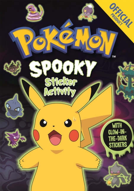 Official Pokemon Spooky Sticker Book, Paperback / softback Book